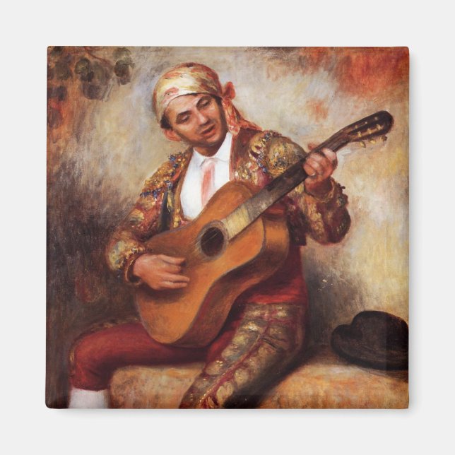 Imã Guitarista espanhol (por Pierre-August Renoir) (Frente)