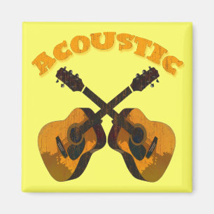 IMÃ GUITARRA ACÚSTICAS