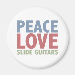 Imã Guitarra da corrediça do amor da paz