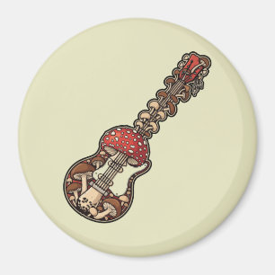 Imã Guitarra de Cogumelo