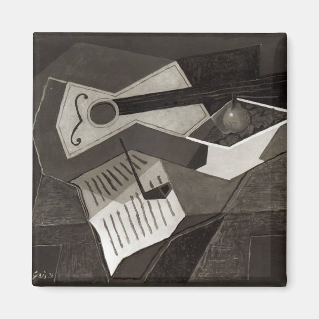 Imã Guitarra e tigela de Fruta, 1926 (Frente)
