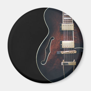 Imã Guitarra Elétrica em Preto