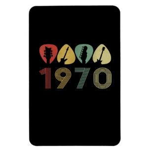 Ímã Guitarrista Guitarra Picada 1970 Aniversário Guita