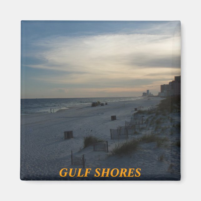 IMÃ GULF SHORES MAGNET (Frente)
