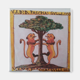 Imã Gulli Family Crest Magnet