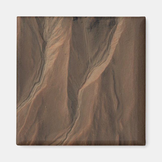 Imã Gullies na Borda da Cratera Hale, Marte (Frente)