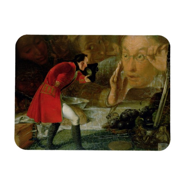 Ímã Gulliver exibido ao fazendeiro Brobdingnag (Horizontal)