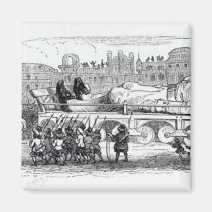 Imã Gulliver transportou ao Lilliputian
