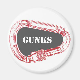 Imã Gunks que escalam Carabiner