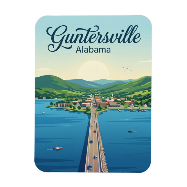 Ímã Guntersville EUA (Vertical)