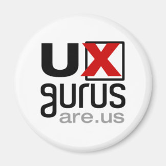 Imã Gurus UX somos nós! -Íman