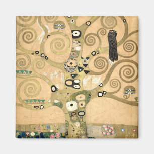 Imã Gustav Klimt - A Árvore da Vida, Friso Stoclet