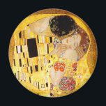 Imã Gustav Klimt A Pintura Clássica Beija<br><div class="desc">Gustav Klimt O Kiss Gustav Klimt usou ouro real em sua bela obra de mulheres nouveau de arte e arte decorativa. Esta pintura Klimt foi chamada de "O Beijo" e é a mais conhecida obra de arte nouveau que ele já pintou. A pintura de Gustav Klimt é de uma mulher...</div>