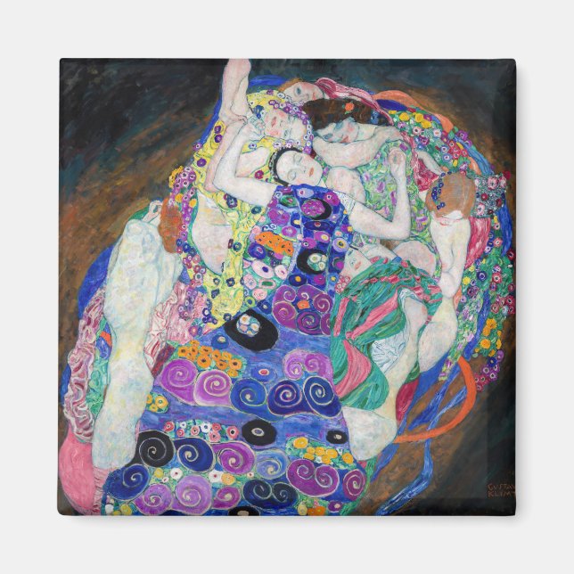 Imã Gustav Klimt - A Virgem (Frente)