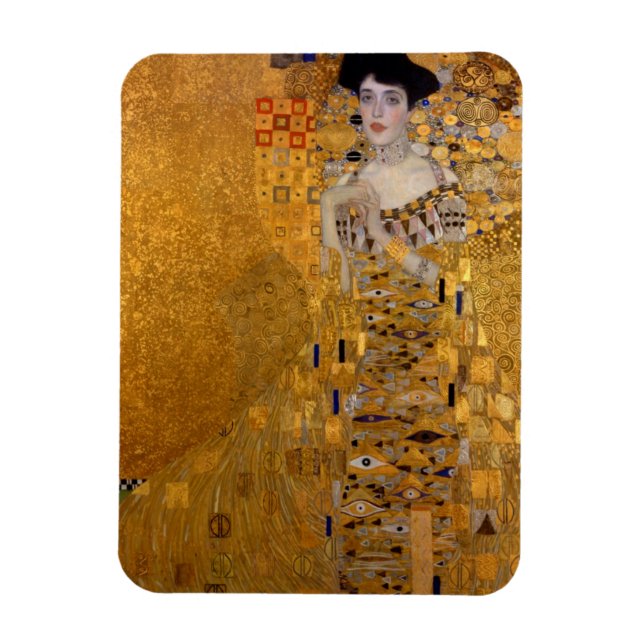 Ímã Gustav Klimt - Adele Bloch-Bauer I. (Vertical)