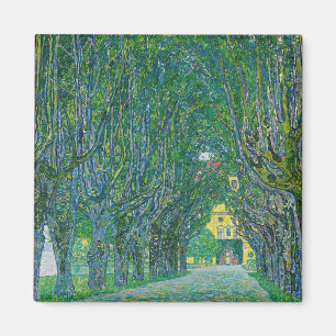 Imã Gustav Klimt - Avenida no Park Schloss Kammer