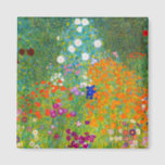 Imã Gustav Klimt Bauerngarten Fllower Garden Fine Art<br><div class="desc">Gustav Klimt Bauerngarten Fllower Garden Magnet</div>