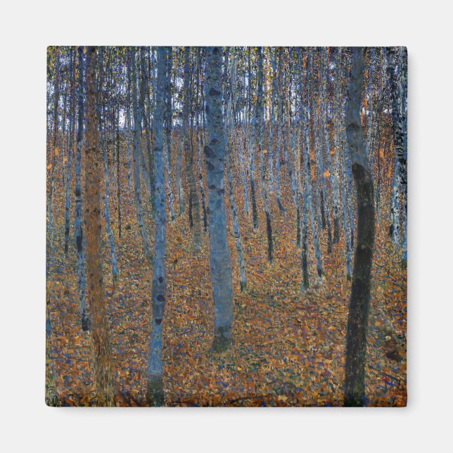 Imã Gustav Klimt - Beech Grove I (Frente)