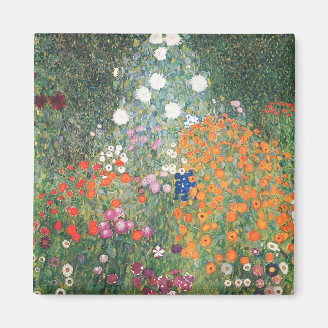 Imã Gustav Klimt Blumengarten (Frente)
