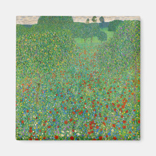 Imã Gustav Klimt - Campo Poppy