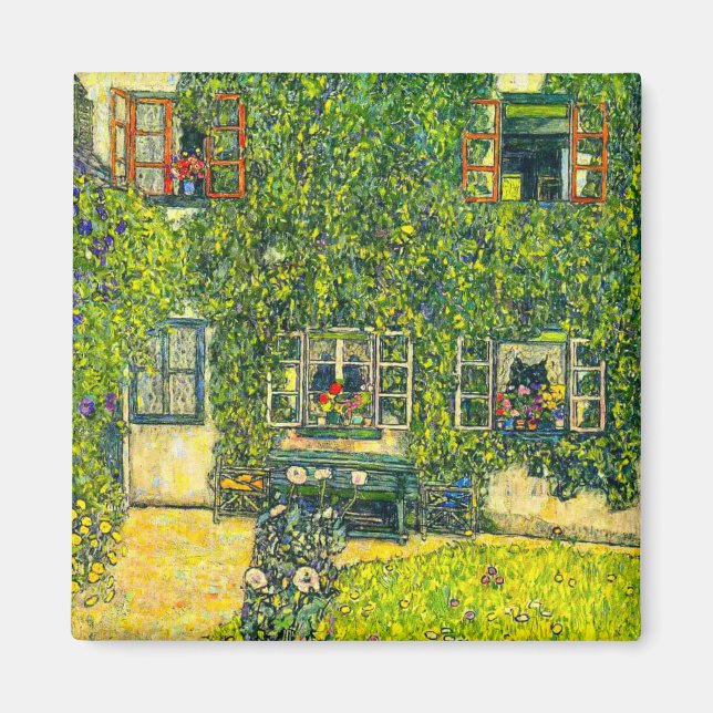 Imã Gustav Klimt Casa de Guardaboschi (Frente)