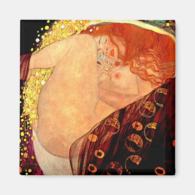 Imã Gustav Klimt danae (Frente)