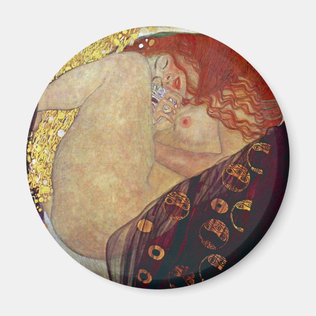 Imã Gustav Klimt , “ Danae ” (Frente)