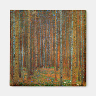 Imã Gustav Klimt - Floresta de Pinheiros Tannenwald
