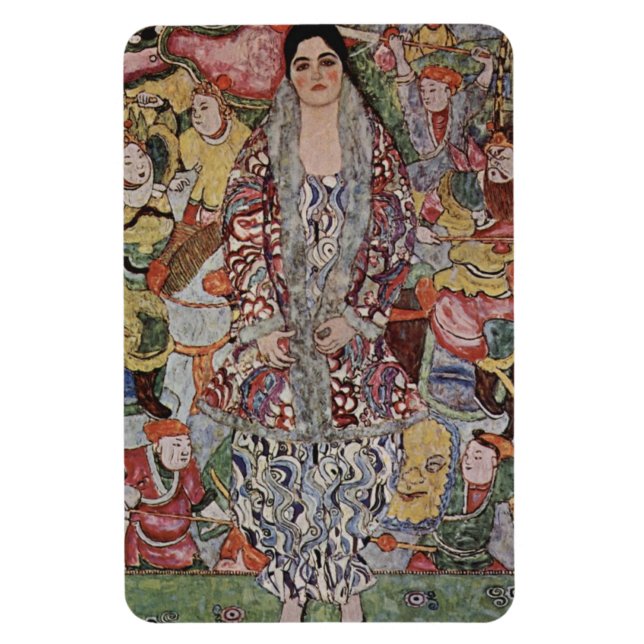 Ímã Gustav Klimt Fredericke Maria Beer Magnet (Vertical)