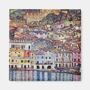 Imã Gustav Klimt - Malcesine no Lago de Garda Itália