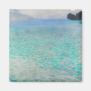 Imã Gustav Klimt - No Lago Attersee
