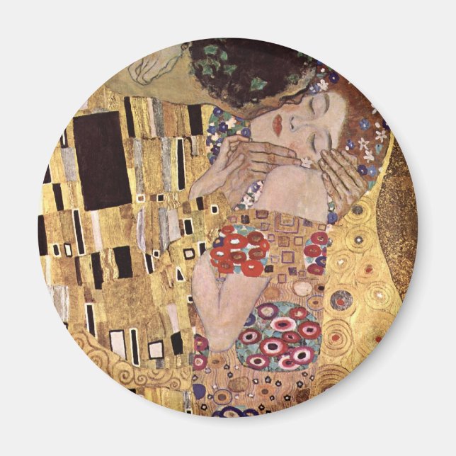 Imã Gustav Klimt ~ o Beijo (Frente)