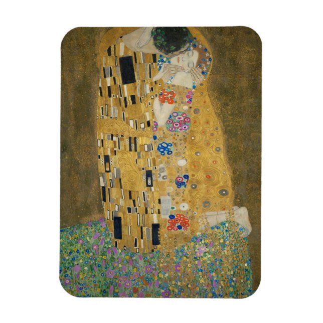 Ímã Gustav Klimt - O Beijo (Vertical)