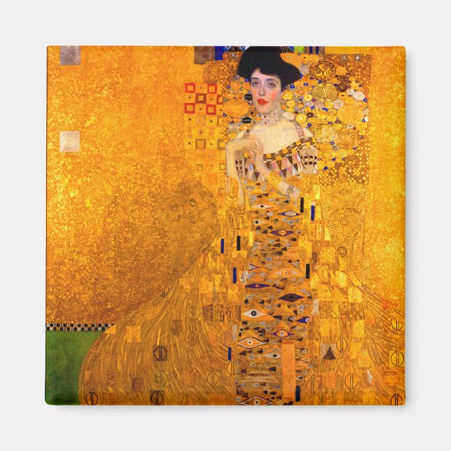 Imã Gustav Klimt Retrato de Adele Bloch Bauer (Frente)
