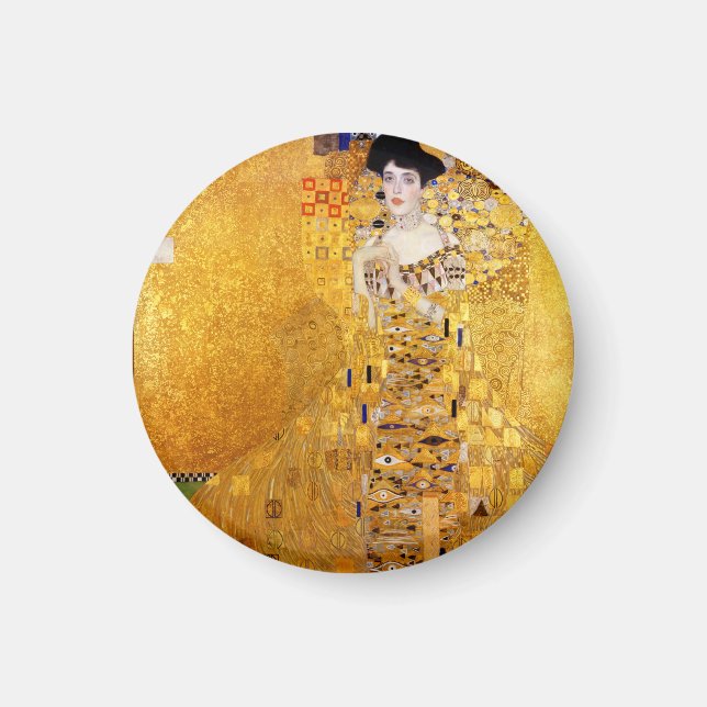Imã Gustav Klimt Retrato de Adele Bloch-Bauer I (Frente)