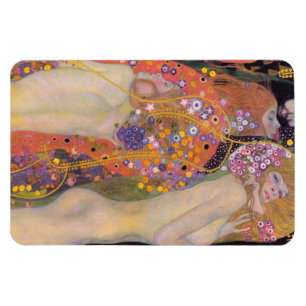 Ímã Gustav Klimt - Serpentes Água II
