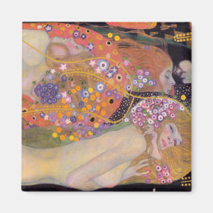 Imã Gustav Klimt - Serpentes Aquáticas II