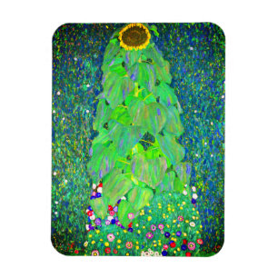 Ímã Gustav Klimt Sunflower