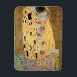 Ímã Gustav Klimt | The Kiss, 1907-08<br><div class="desc">The Kiss,  1907-08 | por Gustav Klimt | Art Location: Osterreichische Galerie Belvedere,  Viena,  Áustria | Artista Austríaco | Número da coleção de imagens: XAM601</div>