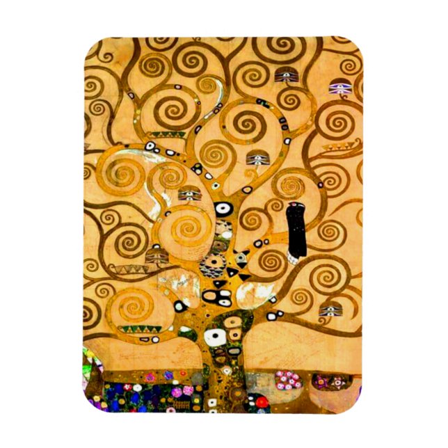 Ímã Gustav Klimt Tree of Life (Vertical)
