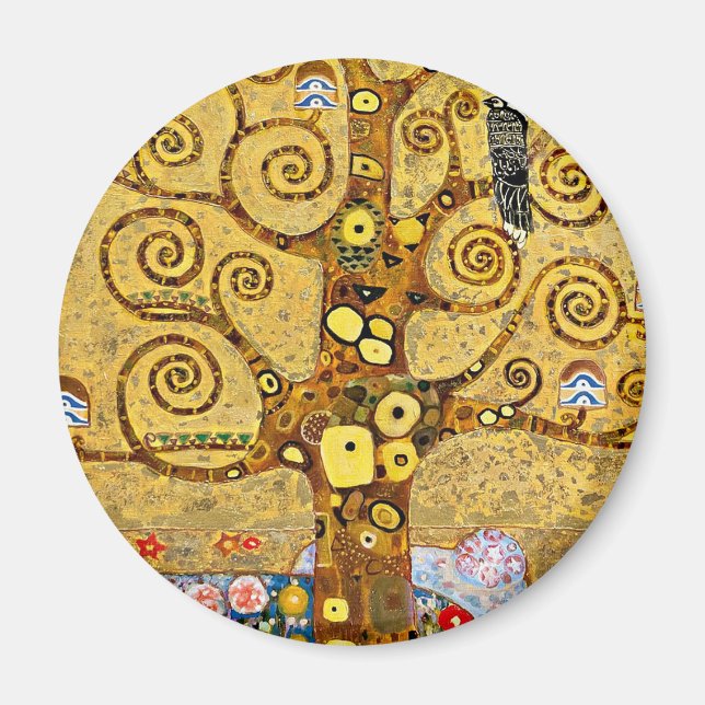 Imã Gustav Klimt , “ Tree of life ” (Frente)