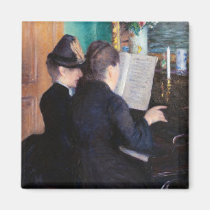 Imã Gustave Caillebotte - A Lição de Piano