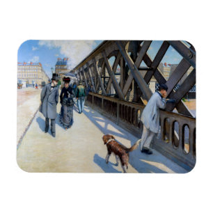 Ímã Gustave Caillebotte - A Ponte da Europa