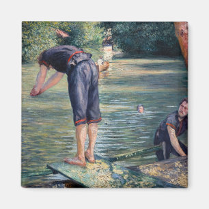 Imã Gustave Caillebotte - Banhistas, Margem do Yerres