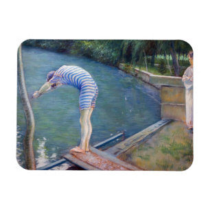 Ímã Gustave Caillebotte - O Banhista / O Mergulhador
