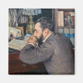 Imã Gustave Caillebotte - Retrato de Henri Cordier