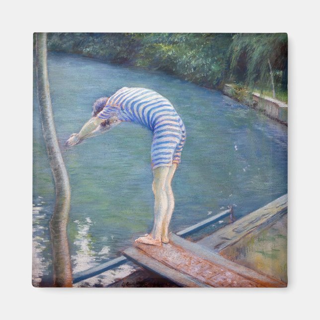 Imã Gustave Caillebotte - The Bather / The Diver (Frente)