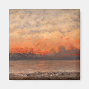 Imã Gustave Courbet - Pôr do sol