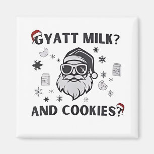 Imã Gyatt milk e Cookies Papais noeis engraçados Gen A