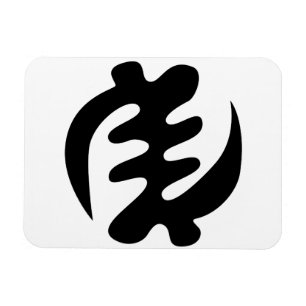 Ímã Gye Nyame Deus é Símbolo Adinkra Supremo